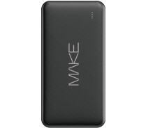 Придбати - універсальну мобільну батарею  Power Bank MAKE 10000 mAh 20W PD+QC (MPB-105BK) чорн