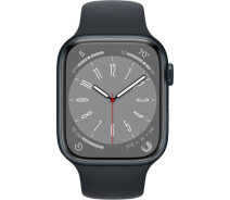 Придбати - смарт-годинник  Смарт-годинник Apple Watch S8 45 Midn Alum Midnight Sport Band (MNP13)