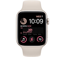 Придбати - смарт-годинник  Смарт-годинник Apple Watch SE GPS 40mm Starlight Aluminium Case with Starlight Sport Band - Regular (MNJP3UL/A)
