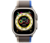 Придбати - смарт-годинник  Смарт-годинник Apple Watch Ultra GPS + Cellular, 49mm Titanium Case with Blue/Gray Trail Loop - M/L (MQFV3UL/A)