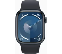 Придбати - смарт-годинник  Смарт-годинник Apple Watch Series 9 GPS 41mm Midnight Aluminium Case with Midnight Sport Band - S/M (MR8W3QP/A)
