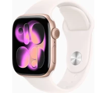 Придбати - смарт-годинник  Apple Watch Series 11 GPS 42mm Rose Gold Aluminium Case with Light Blush Sport Band - S/M (MEU04RK/A)