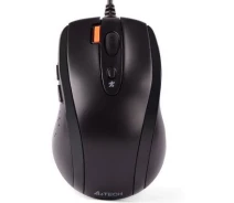 Придбати - мишку для ноутбука  Миша A4Tech N-70FXS Black USB