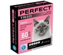 Придбати - протипаразитарний засіб для кота  Краплі PerFect TRIO для котів до 4 кг 3х0,6 мл (480138347572)
