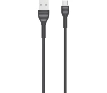 Придбати - кабель та перехідник  Кабель Golf USB to MicroUSB 3А 1m (GC-108m) чорний