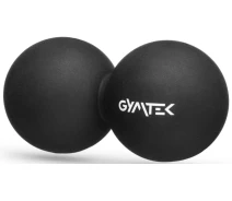 Придбати - масажний м'яч  Масажний м'яч Gymtek 63 мм подвійний чорний