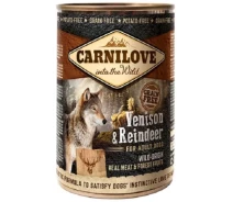 Придбати - корм для собаки  Корм вологий Carnilove Dog k консерви для собак з північним оленем 400 г(8595602529308)