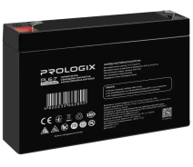 Придбати - акумулятор для ДБЖ та інверторів  Акумулятор Prologix 6V 7AH (PL6-7) AGM