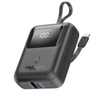 Придбати - універсальну мобільну батарею  Зовн_АКБ Promate 10000mAh Promate 35W(powerpod-10.black)чорний