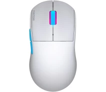Придбати - мишку для ноутбука  Ігрова миша HATOR Quasar 2 PRO wireless (HTM561WC) White/Cyan