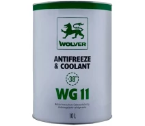 Придбати - Антифризи  Антифриз WOLVER Antifreeze & Coolant WG11 Ready for use зелений каністра 10л (4260360944802)