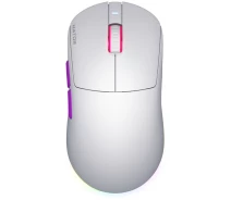Придбати - мишку для ноутбука  Ігрова миша HATOR Quasar 3 ULTRA 8K Wireless White (HTM771)
