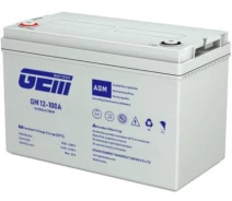 Придбати - акумулятор для ДБЖ та інверторів  Акумуляторна батарея GEM Battery 12V, 100A, AGM (874725)