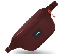 Придбати - чоловічу сумку  Сумка слінг "антизлодій" Pacsafe® GO sling pack к-р бургунді (35100345)