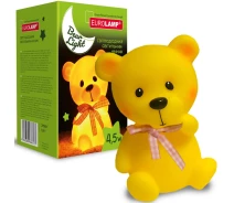 Придбати - нічник  Нічник Bear Light EUROLAMP 4,5W 2700K 1,6V на батарейках 3xLR44 (NL-4,5W/27(BL))
