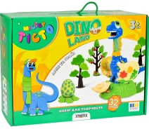 Придбати -  Набір для творчості Містер тісто Dino Land Strateg українською мовою (41035)
