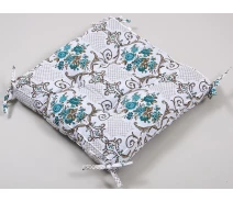 Придбати - подушку для стільця і крісла  Подушка на стілець Lotus 45x45 - Queen Бірюзовий (9950)