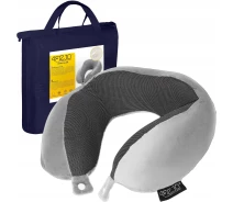 Придбати - дорожню подушку  Подушка дорожня 4FIZJO 30 x 27 x 12 см Grey (P-5907739319432)