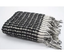 Придбати - полотенца  Рушник Barine - Curly Bath Towel ecru-black кремово-чорний 45*95
