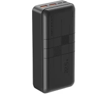 Придбати - універсальну мобільну батарею  Зовн_АКБ XO PR189 30000mAh 22.5W (PR189.black) чорний