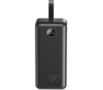 Придбати - універсальну мобільну батарею  Power Bank XO PR240 30000mAh PD20W + QC22.5W (PR240.black) чорний