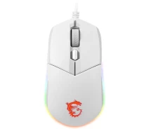 Придбати - мишку для ноутбука  Миша ігрова MSI Clutch GM11 Gaming Mouse White