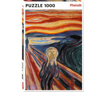 Придбати - пазл  Пазл PIATNIK Крик Мунк, 1000 елементів (PT-552946)