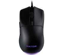 Придбати - мишку для ноутбука  Миша ігрова Hator Pulsar EVO (HTM-323) Black (У1)