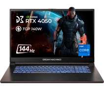 Придбати - ноутбук  Ноутбук ігровий Dream Machines RG4050-17 (RG4050-17UA31)
