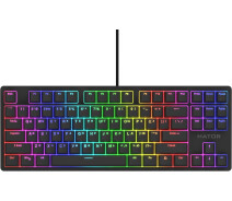 Придбати - клавіатуру  Клавіатура ігрова HATOR Rockfall 2 Mecha TKL Orange (HTK-520) Black