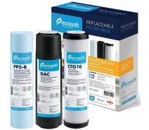 Придбати - картридж для фильтров  Комплект картриджів Ecosoft 1-2-3 покращенний (CHV3ECO)
