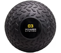 Придбати - м'яч для кроссфіта  М'яч SlamBall для кросфита і фітнесу Power System PS-4117 15 кг рифлений (00021677)