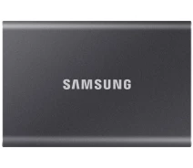 Придбати - SSD-накопитель  SSD-накопичувач Samsung Portable SSD T7 4TB USB 3.2 Type-C (MU-PC4T0T/WW) Titan Gray