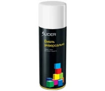Придбати - автомобільне мастило  Емаль SLIDER color 9010 біла МАТ, 400 мл