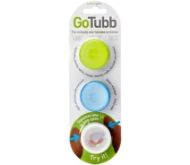 Придбати - туристичну посуд  Набір контейнерів Humangear GoTubb 3-Pack Small Clear / Green / Blue