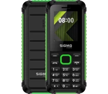 Придбати - мобільний телефон і смартфон  Мобільний телефон Sigma mobile X-style 18 Track black-green (чорно-зе