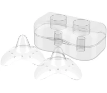 Придбати - молокоотсос  Силіконові накладки на груди BabyOno "Natural Nursing" (S) 2 шт."BabyOno" (823/S)
