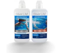 Придбати - хімію для басейнів  Срібний бактерицидний комплекс SVOD Silver Life для басейнів (2*500мл) ресурс 25 м3 (3017)