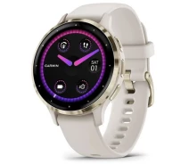Придбати - смарт-годинник  Смарт-годинник Garmin Venu 3S Soft Gold Stainless Steel Bezel with Ivory Case and Silicone Band (010-02785-04)