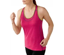 Придбати - жіночу термобілизну  Термобілизна SMARTWOOL WMNs PHD Ultra Light Tank bright pink p.M (SW SO133.684-M)