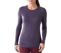 Придбати - жіночу термобілизну  Термобілизна SMARTWOOL WMNs NTS Mid 250 Crew purple heather p.M (SW SS224.285-M)