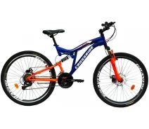 Придбати - велосипед  Велосипед CROSSRIDE 26 MTB-susp. ST "NITRO" 17.5" Синій (02121) 