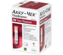 Придбати - аксесуар до медичного приладу  Тест-смужки до глюкометрів Accu Chek Performa #50 - Акку Чек Перформа тест смужки #50