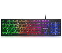 Придбати - клавіатуру  Клавіатура Vinga KB410 Black