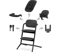 Придбати - стільчик для годування  Стілець Cybex Lemo 4в1 Stunning Black (521003207)