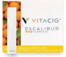 Придбати - аксессуар для электронных сигарет  Капсули VITACIG Excalibur 5 шт Cool Citrus