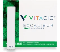 Придбати - аксессуар для электронных сигарет  Капсули VITACIG Excalibur 5 шт Marvelous Mint Capsules
