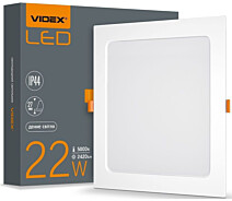 Придбати - світильник стельовий  Стельовий світильник VIDEX 22W 5000K (VL-DLBS-225)