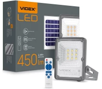 Придбати - прожектор  Прожектор акумуляторний VIDEX 10W 5000K 3.2 V датчик руху (VL-FSO-205-S)