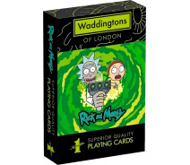 Придбати - подарок для геймеров  Гральні карти Winning Moves RICK AND MORTY (Рік і Морті) (WM02910-EN1-12)